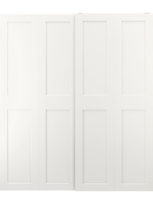 Sürgü Kapak, Beyaz, 200X236 cm