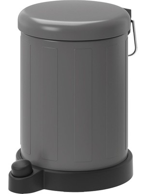 Çöp Kutusu, Gri, 4 Lt