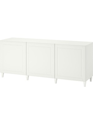 Dolap Kombinasyonu, Beyaz, 180X42X74 Cm, Smevıken