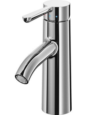 Lavabo Bataryası, Krom Kaplama, 18 cm