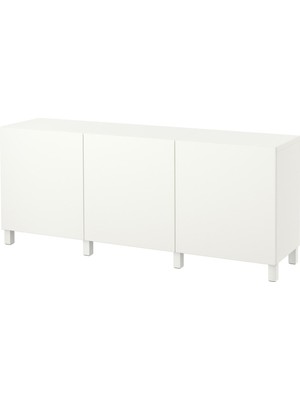 Dolap Kombinasyonu, Beyaz, 180X40X74 Cm, Lappvıken