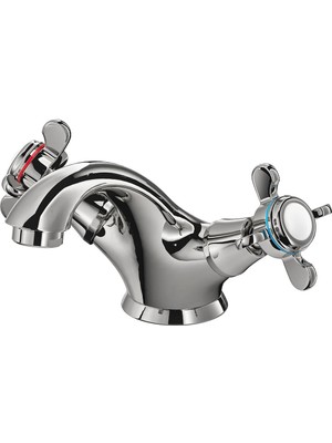 Lavabo Bataryası, Krom Kaplama, 10 cm