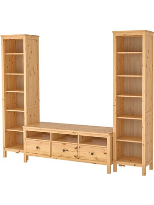 Tv Ünitesi, Açık Kahverengi, 245X197 cm