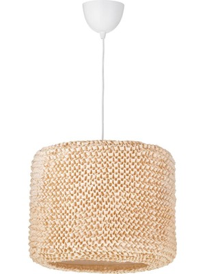 Sarkıt Lamba, Bej-Beyaz, 42 cm