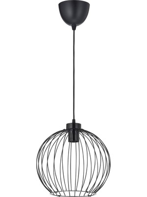Sarkıt Lamba, Siyah, 30 cm