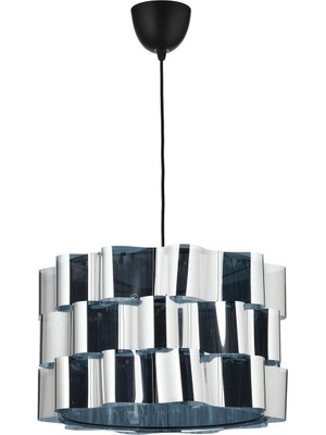 Sarkıt Lamba, Krom Görünümlü-Siyah, 51 cm