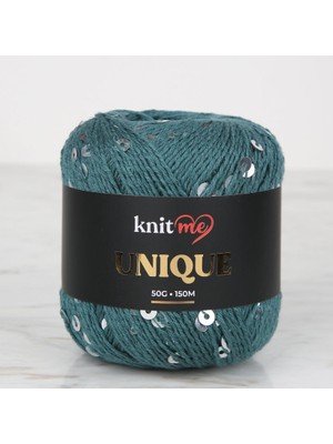 Knitme Unıque Petrol Yeşili El Örgü Ipi