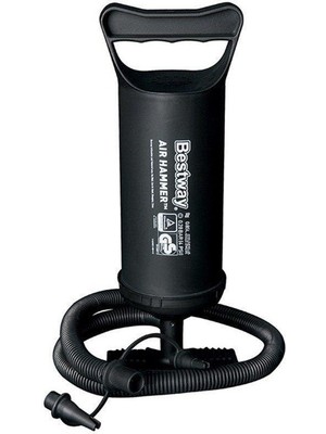 Bestway Aydos Şişme Yatak Havuz Şişirme Pompası 30 cm Siyah Düz Desenli Kullanışlı Tasarım