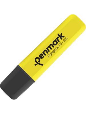 Penmark Fosforlu Kalem Neon Sarı 10LU Paket