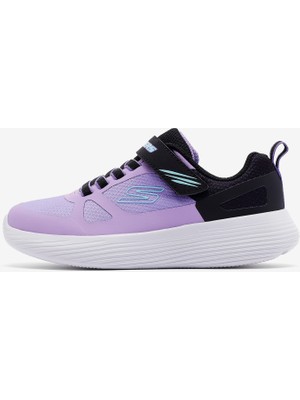 Skechers Go Run 400 V2 Trace Track Büyük Kız Çocuk Mor / Siyah Spor Ayakkabı 303852L Prbk