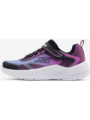Skechers Microspec Advance Büyük Kız Çocuk Siyah Spor Ayakkabı 303657L Bkmt