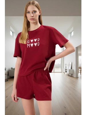 Waffle Örme Pijama Takımı Kısa Kol Boru Paça Regular Kalıp Yazlık Kaliteli Işçilik