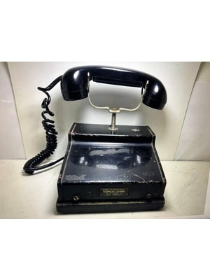 Kapsch U Söhne Wien Xıı Avusturya 1900 Ler Başı Masaüstü Telefon