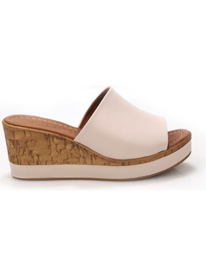 Papuçcity Frzn 03190 Dolgu Topuk Kadın Terlik