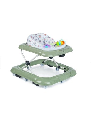 Baby Force Lüks Müzikli Yürüteç Açık Yeşil