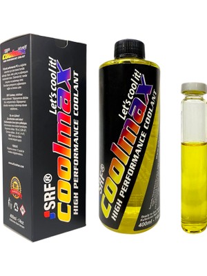 SRF Coolmax Bilgisayar Soğutma Sıvısı Sarı 400ML