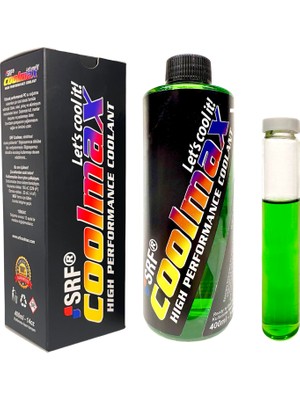 Srf Coolmax Bilgisayar Soğutma Sıvısı Yeşil 400ML