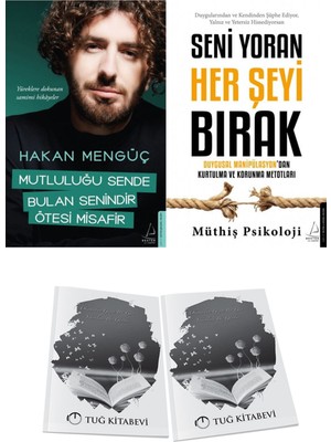 Mutluluğu Sende Bulan Senindir, Ötesi Misafir ve Seni Yoran Her Şeyi Bırak + Hediyeli