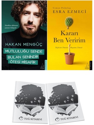 Mutluluğu Sende Bulan Senindir, Ötesi Misafir ve Kararı Ben Veririm + Hediyeli