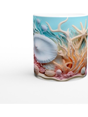 Pastel Dalgaların Sessizliği Kupa Bardak