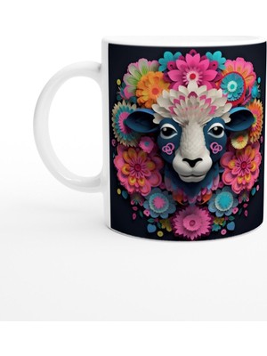 Çiçek Bahçesi Koyunu Kupa Bardak