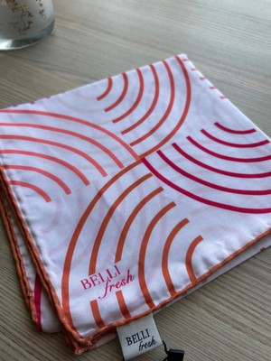 Yay Desen Fresh Soft Eşarp Turuncu