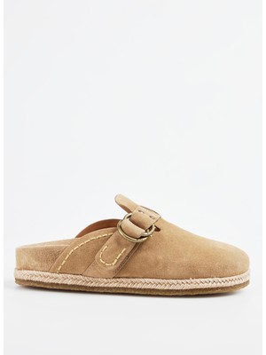 Polo Ralph Lauren Bej Erkek Terlik Turbach Clog
