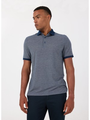 Altınyıldız Classics Polo Yaka Lacivert Erkek T-Shirt ACE091252007_LAC