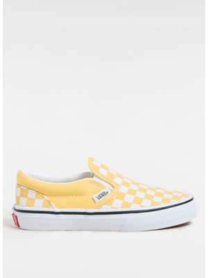 Sarı Erkek Çocuk Kanvas Yürüyüş Ayakkabısı VN000D0JP1T1-CLASSIC Slip-On