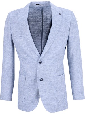 Altınyıldız Classics Slim Fit Mavi Erkek Ceket ACE004252227_MAV