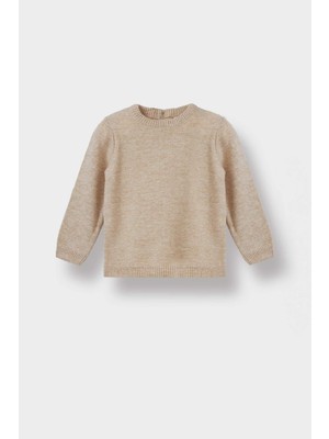 DeFacto Erkek Bebek Bisiklet Yaka Triko Kazak A5036A525AU