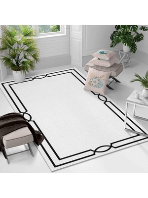 Kaymaz Taban Yıkanabilir Halı – Mutfak, Salon, Yatak Odası Için Modern Dijital Baskı Halı