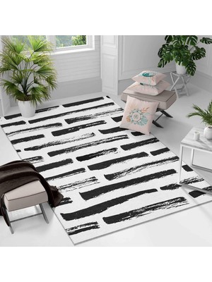 Kaymaz Taban Yıkanabilir Halı – Mutfak, Salon, Yatak Odası Için Modern Dijital Baskı Halı