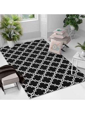 Kaymaz Taban Yıkanabilir Halı – Mutfak, Salon, Yatak Odası Için Modern Dijital Baskı Halı