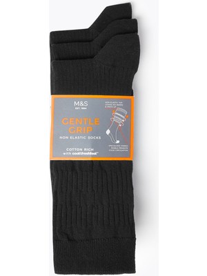 Marks & Spencer 3'lü Yumuşak Dokulu Çorap Seti