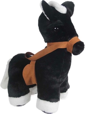 Bfs   Uyku Arkadaşı Peluş Eşek Siyah 45 cm