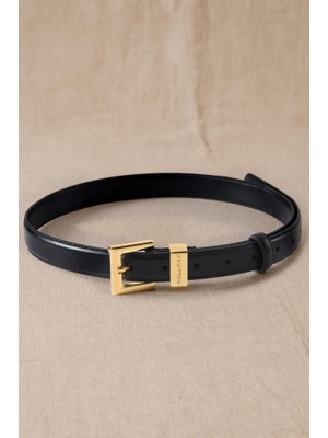 Williampolo Hakiki Deri Gold Toka Kadın Kemer