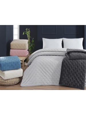 Aksu Soft Vienna Çift Kişilik Yatak Örtüsü Seti (220X240)-KEMIK