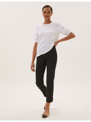 Marks & Spencer Slim Fit Ankle Grazer Pantolon