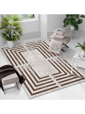 Kaymaz Taban Yıkanabilir Halı – Mutfak, Salon, Yatak Odası Için Modern Dijital Baskı Halı