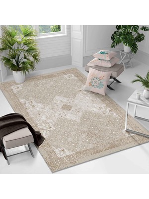 Kaymaz Taban Yıkanabilir Halı – Mutfak, Salon, Yatak Odası Için Modern Dijital Baskı Halı