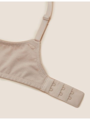 Marks & Spencer 3'lü Pamuklu Push Up T-Shirt Sütyeni