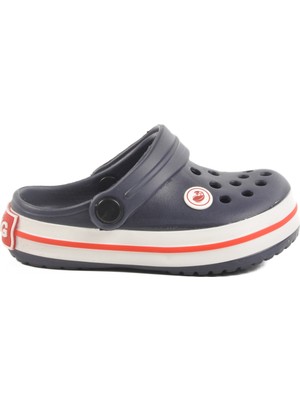 Lacivert Eva Hafif Unisex Çocuk Sabo Terlik 214 P