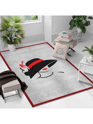 Kaymaz Taban Yıkanabilir Halı – Mutfak, Salon, Yatak Odası Için Modern Dijital Baskı Halı