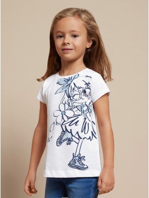 Mayoral Kız Çocuk Yazlık Tişört 3090