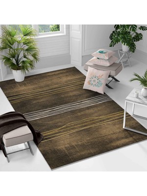 Kaymaz Taban Yıkanabilir Halı – Mutfak, Salon, Yatak Odası Için Modern Dijital Baskı Halı