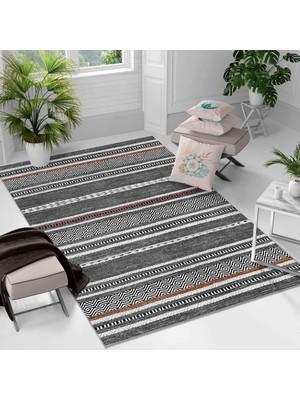 Kaymaz Taban Yıkanabilir Halı – Mutfak, Salon, Yatak Odası Için Modern Dijital Baskı Halı