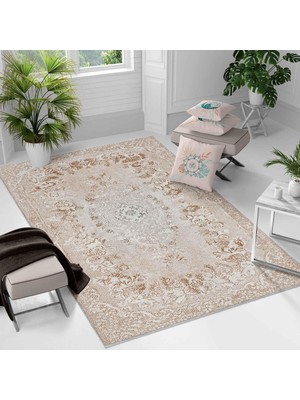 Kaymaz Taban Yıkanabilir Halı – Mutfak, Salon, Yatak Odası Için Modern Dijital Baskı Halı