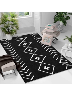 Kaymaz Taban Yıkanabilir Halı – Mutfak, Salon, Yatak Odası Için Modern Dijital Baskı Halı