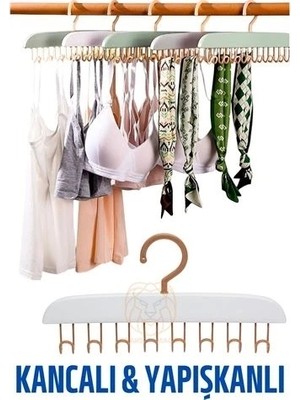 Shopwave Sütyen Askısı Dolap Içi Şal Kravat Kemer Çanta Askısı